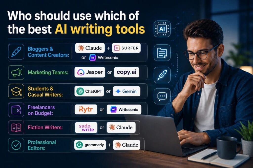 best AI writing tools