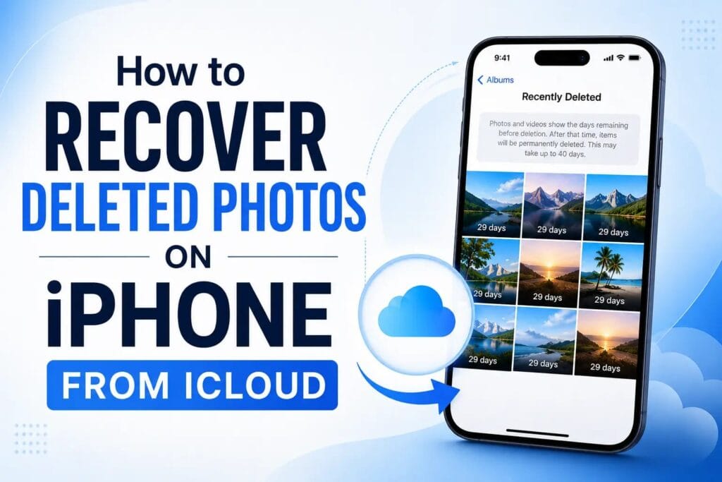recover deleted photos on iPhone