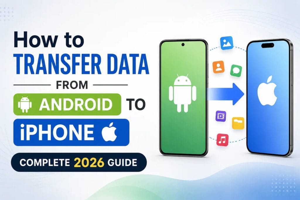 transfer data from Android to iPhone