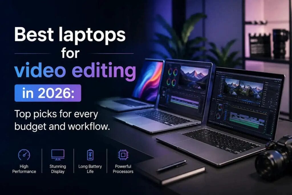 best laptops for video editing