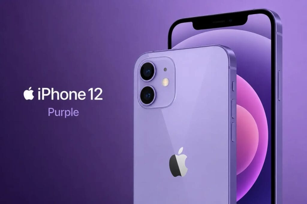 purple iPhone 12