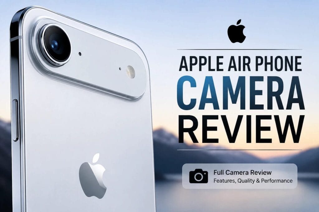 apple air phone camera review