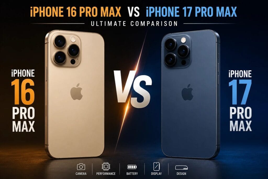 iPhone 16 Pro Max vs 17 Pro Max