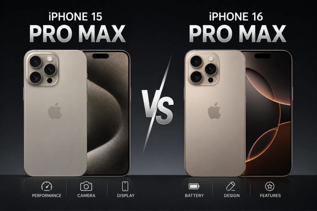 iPhone 15 Pro Max vs 16 Pro Max