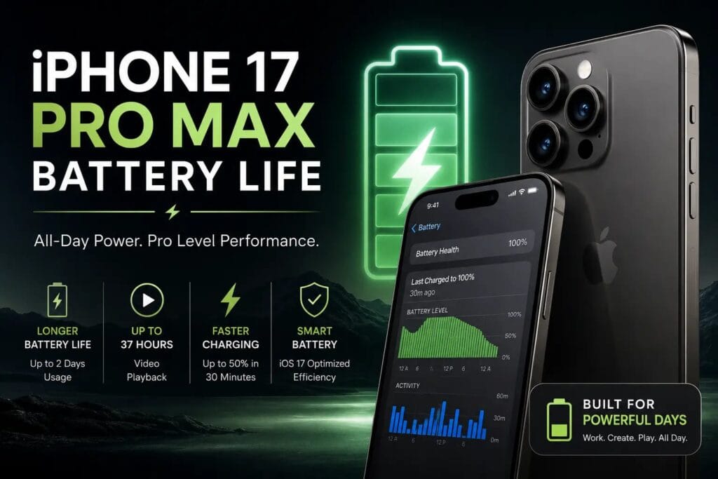 iPhone 17 Pro Max Battery Life